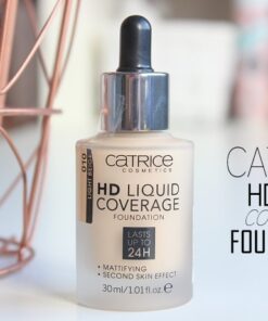 Kem nền Catrice HD Liquid Coverage 010 Light Beige