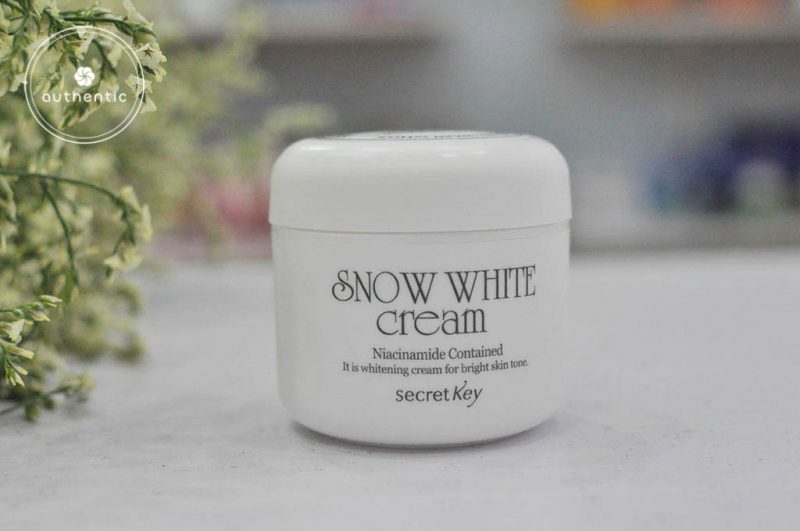 Kem dưỡng da Snow White Cream Secret Key trắng da mịn màng