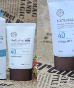 Kem chống nắng kiềm dầu Natural Sun Eco No Shine Hydrating The Face Shop