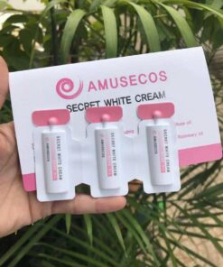 Gel làm hồng se khít vùng kín Amusecos Secret White Cream Rose Oil