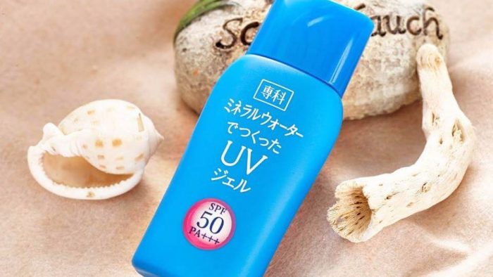 Kem chống nắng Shiseido Senka Mineral Water UV spf50 pa 40ml