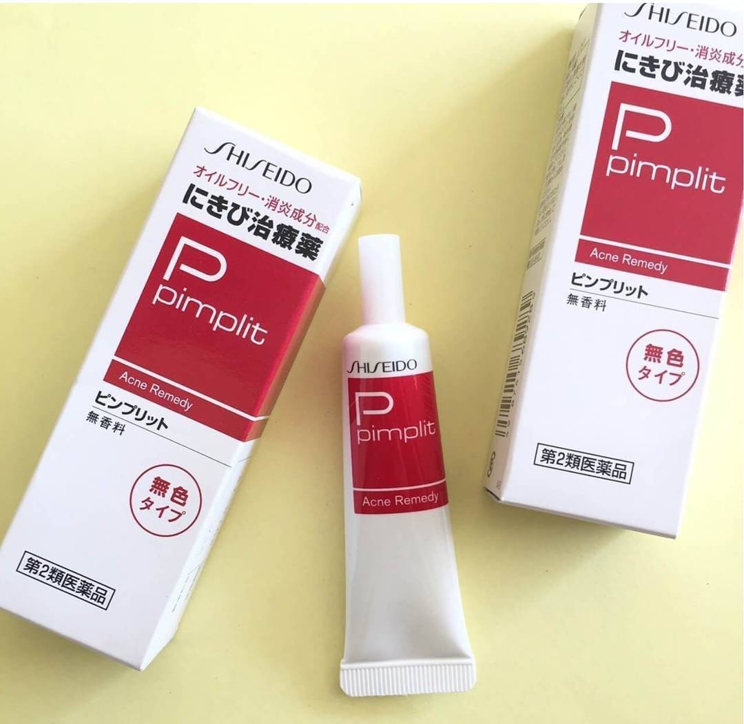 Kem trị mụn Pimplit của Shiseido loại màu da