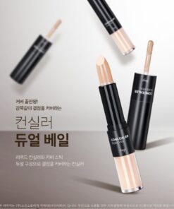 kem che khuyet diem 2 dau the face shop concealer dual veil1