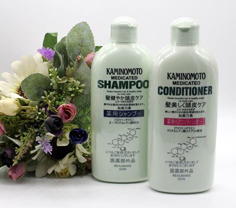 Review Dầu gội kích thích mọc tóc Kaminomoto edicated shampo của Nhật】