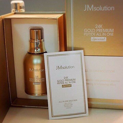 tinh chất dưỡng da JM Solution 24K Gold Premium Peptide All In One Special