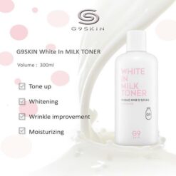 Nước hoa hồng g9 skin white in milk toner