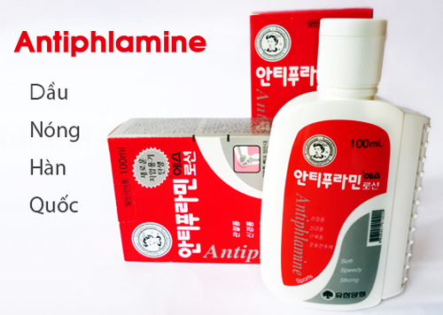 Dầu Nóng Hàn Quốc Antiphlamine 100ml