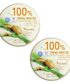 gel duong da oc sen 3w clinic snail mucus soothing gel 1