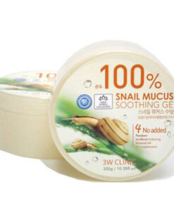 gel duong da oc sen 3w clinic snail mucus soothing gel 7