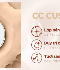 Phấn nước CC Cushion Intense Cover SPF50+ PA+++ The Face Shop