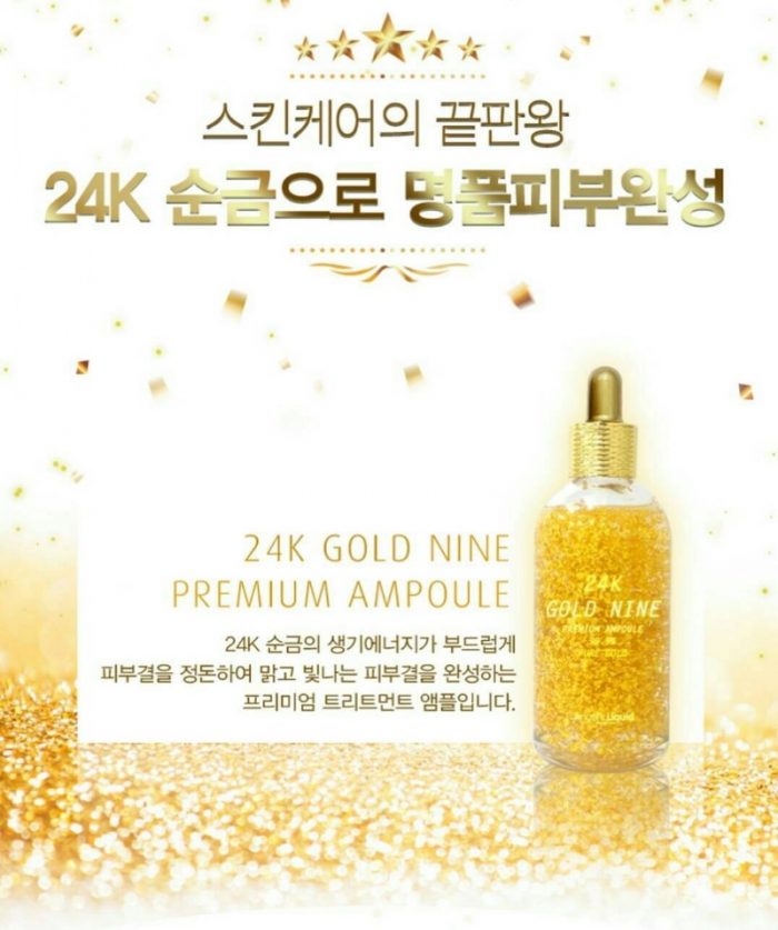 Tinh chất dưỡng da vàng 24k Gold Nine Premium Ampoule 