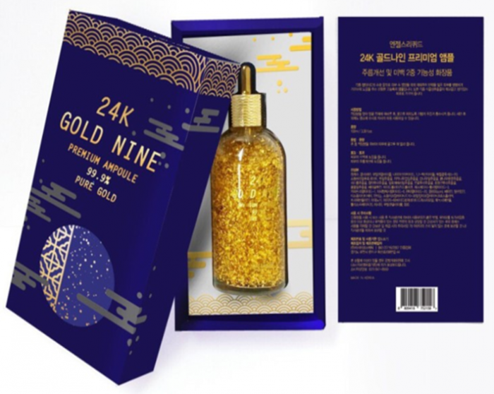 Tinh chất dưỡng da vàng 24k Gold Nine Premium Ampoule 