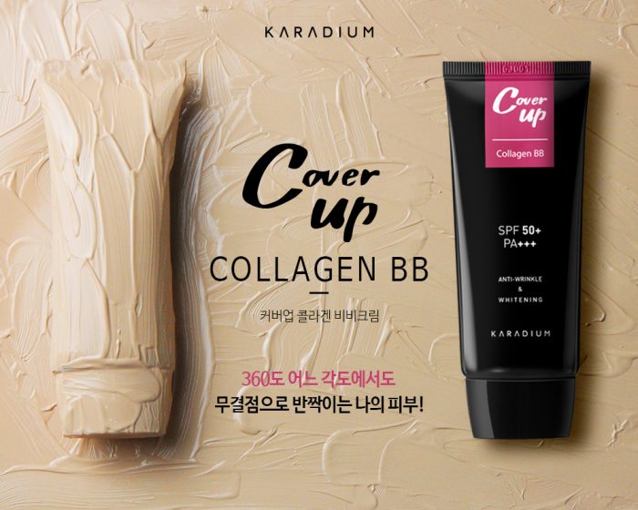 Kem nền Karadium Cover Up Collagen BB SPF50+ PA+++