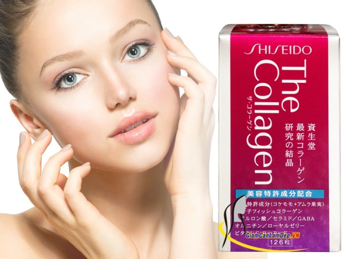 Viên uống The Collagen Shiseido Nhật 126 viên trắng da trị nám hiệu quả