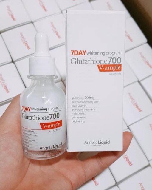 Huyết Thanh Trắng Da 7 Day Whitening Program Glutathione 700 V-Ample