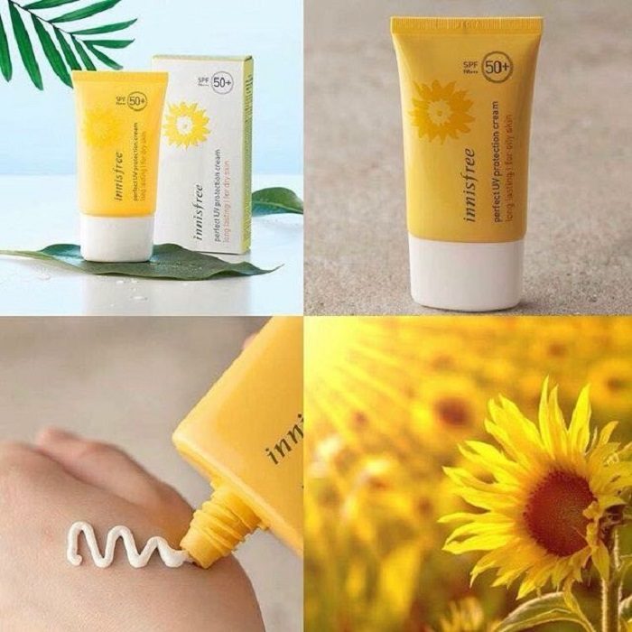 Kem chống nắng Innisfree Perfect Uv Protection Cream Long Lasting SPF50+