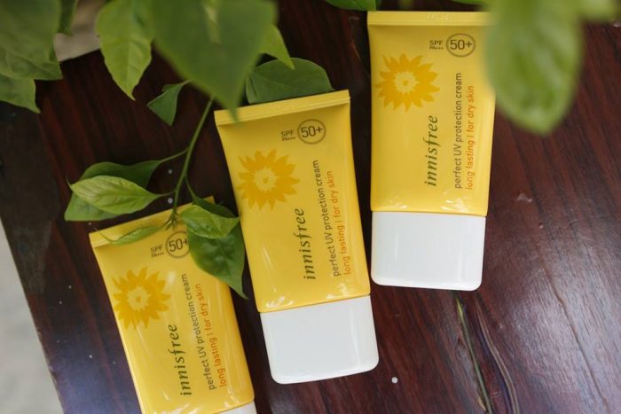 Kem chống nắng Innisfree Perfect Uv Protection Cream Long Lasting SPF50+