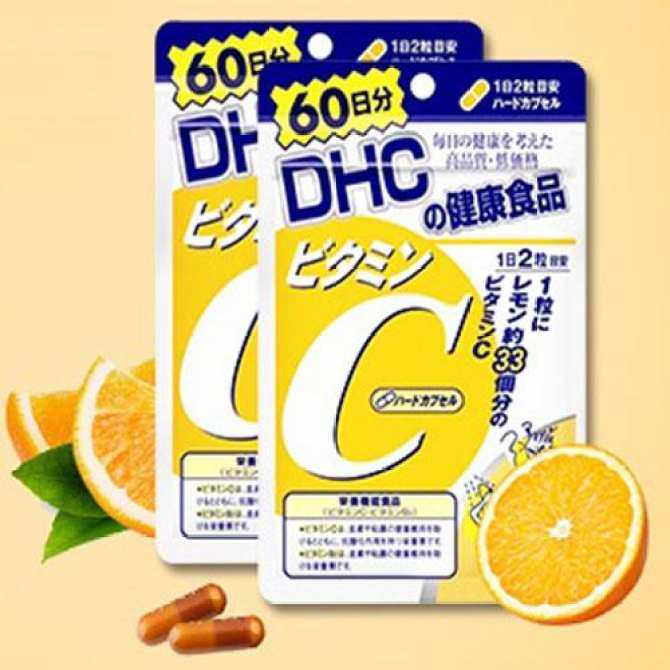 Viên uống DHC vitamin c 120 viên