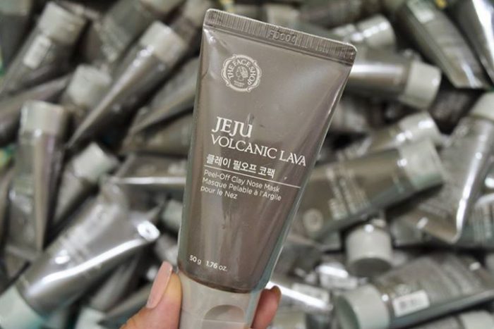 Gel Lột Mụn The Face Shop Jeju Volcanic Lava Peel-Off Clay Nose Mask