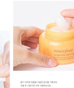 kem duong dang gel innisfree tangerine vita c gel cream 6
