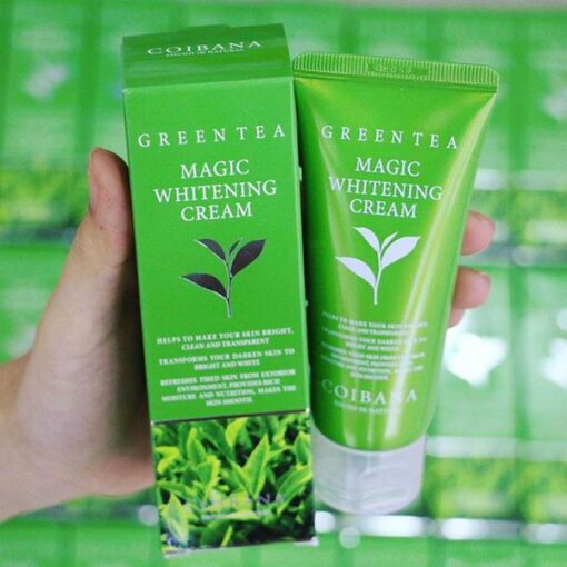 kem-duong-trang-coibana-green-tea-magic-whitening-1