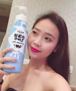 sua tam hokkaido milk whitening aha shower cream 2