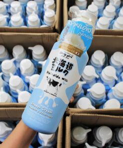 sua tam hokkaido milk whitening aha shower cream 8