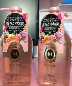 sua tam trang da Shiseido Macherie Fragrance Body Soap 450ml 4
