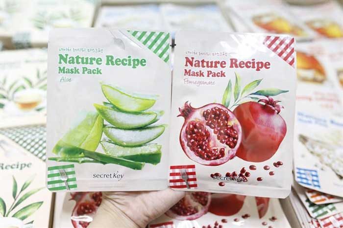 Mặt nạ Secret Key Nature Recipe Mask Pack