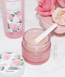kem duong mamonde rose water gel cream 10