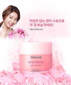 kem duong mamonde rose water gel cream 11