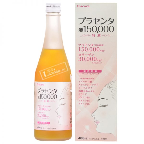 Nước uống nhau thai collagen Fracora Placenta 150.000mg
