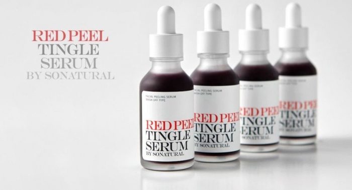 Thay da Sinh Học Red Peel Tingle Serum By Sonatural