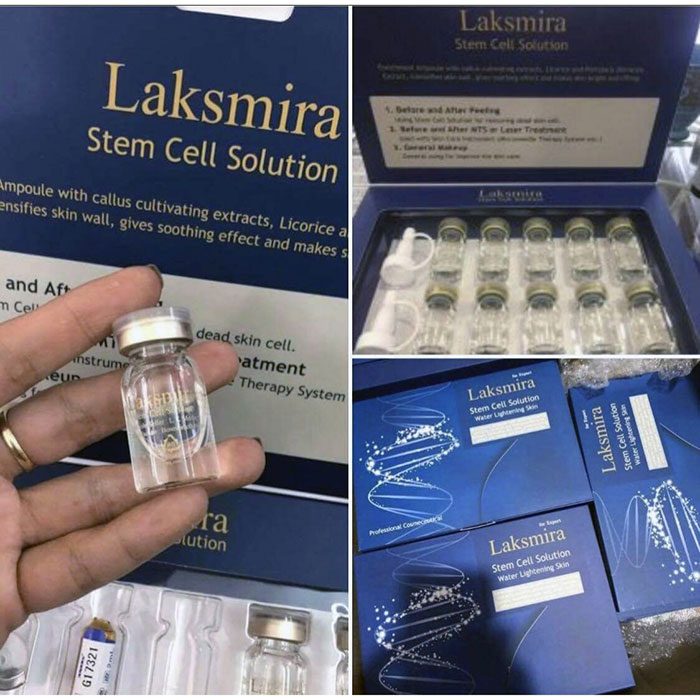 Tế bào gốc Laksmira Stem Cell Solution Water Lightening Skin