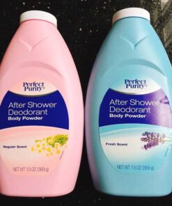 phan rom perfect purity after shower deodorant body powder 11