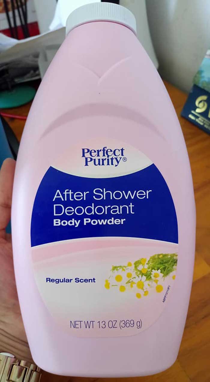 Phấn rôm Perfect Purity After Shower Deodorant Body Powder