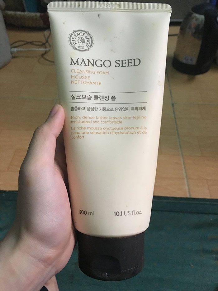 Sữa Rửa Mặt The Face Shop Mango Seed Cleansing Foam 