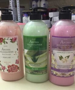 sua tam trang da huong nuoc hoa aroma evas 10