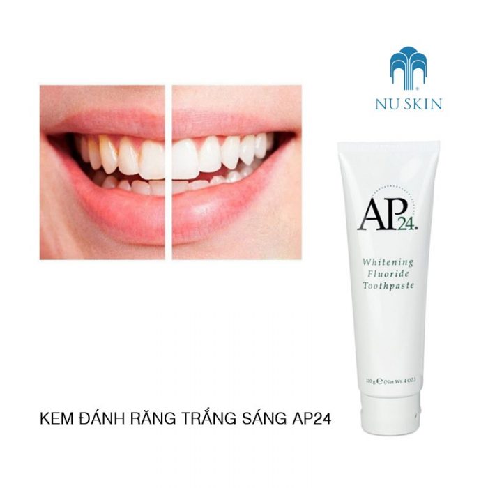 kem đánh răng Nuskin AP24 Whitening Fluoride Toothpaste