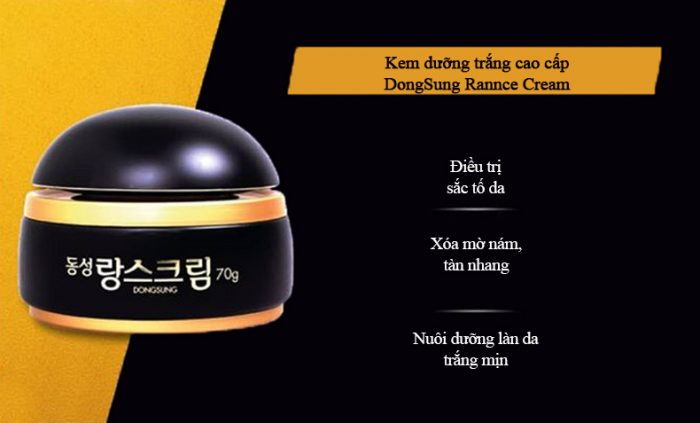Kem trị nám Dongsung Rannce Cream