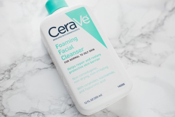 sữa rửa mặt Cerave Foaming Facial Hydrating Renewing SA Cleanser