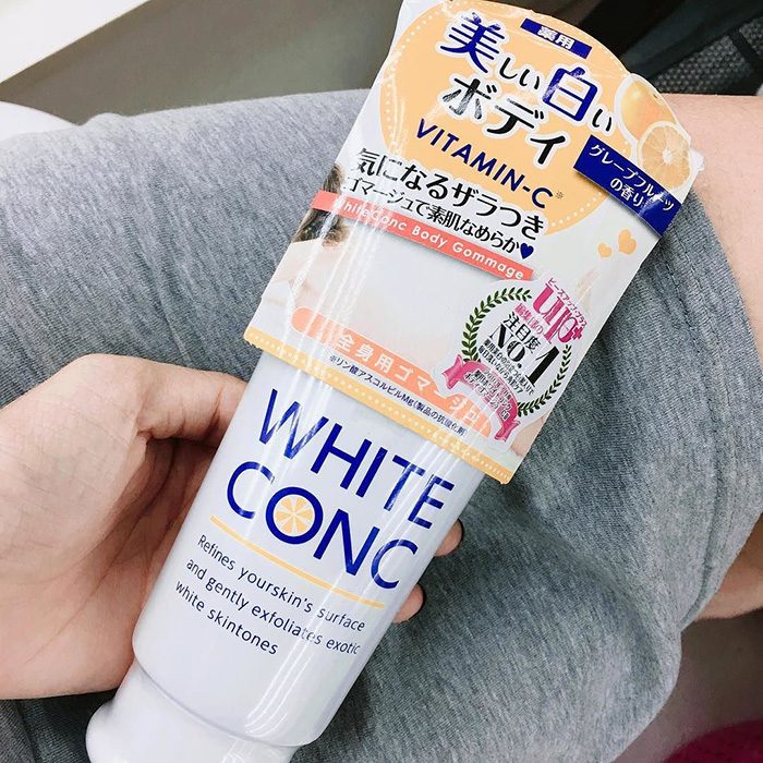 Tẩy da chết White Conc Body Gommage Vitamin C