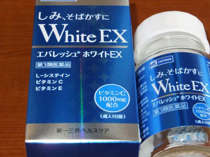 Viên uống trắng da trị nám White EX