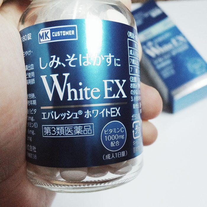 Viên uống trắng da trị nám White EX