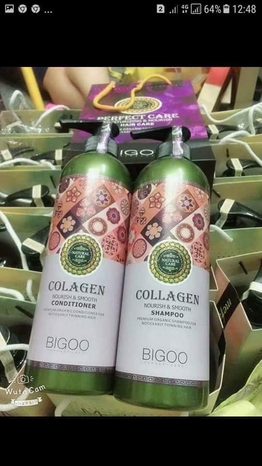 Dầu gội Bigoo Natural Care Collagen