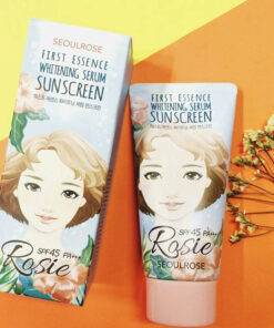 kem chong nang seoul rose rosie first essence whitening serum 6