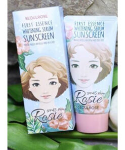 kem chong nang seoul rose rosie first essence whitening serum 8