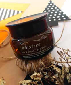 kem duong da tinh chat tra den innisfree black green tea cream 30ml 10