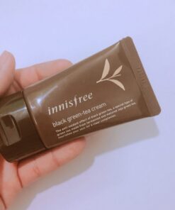 kem duong da tinh chat tra den innisfree black green tea cream 30ml 3