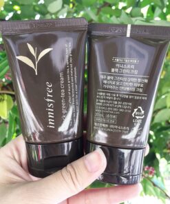 kem duong da tinh chat tra den innisfree black green tea cream 30ml 8
